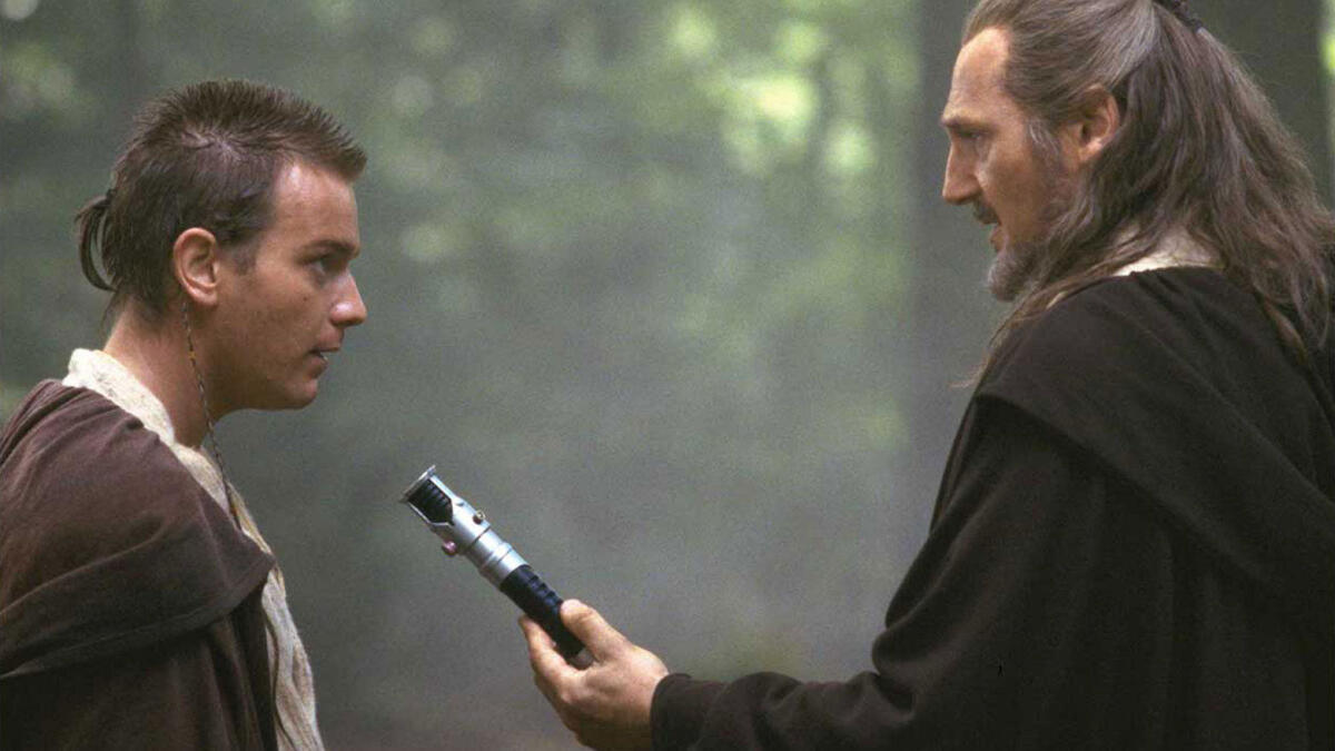 Spin-off su Obi-Wan Kenobi: ci sarà anche Qui-Gon? - Obi Wan Kenobi e Qui-Gon Jinn in Episodio I