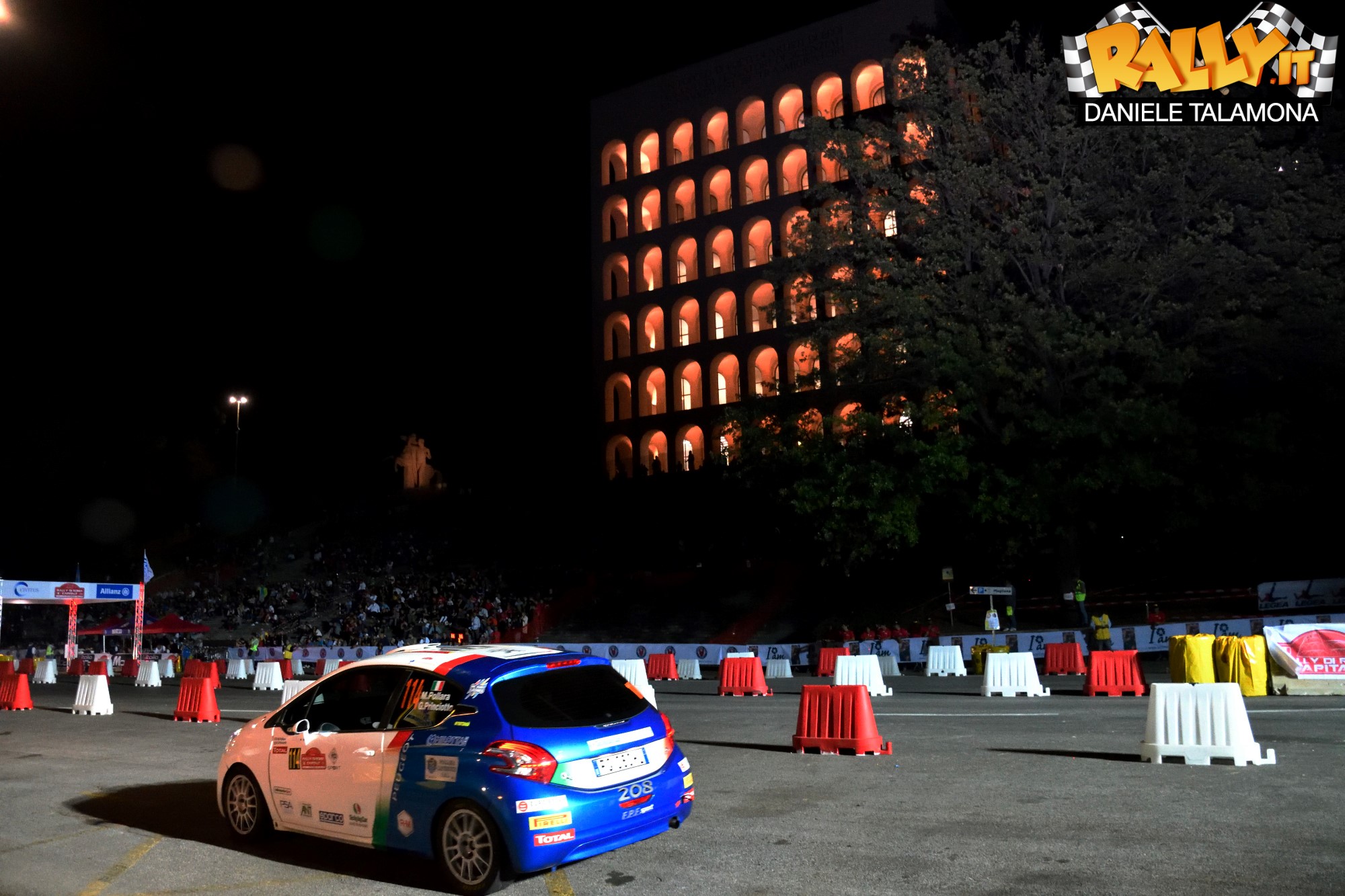 Marco Pollara e Giuseppe Princiotto su 208 R5 al Rally Due Valli