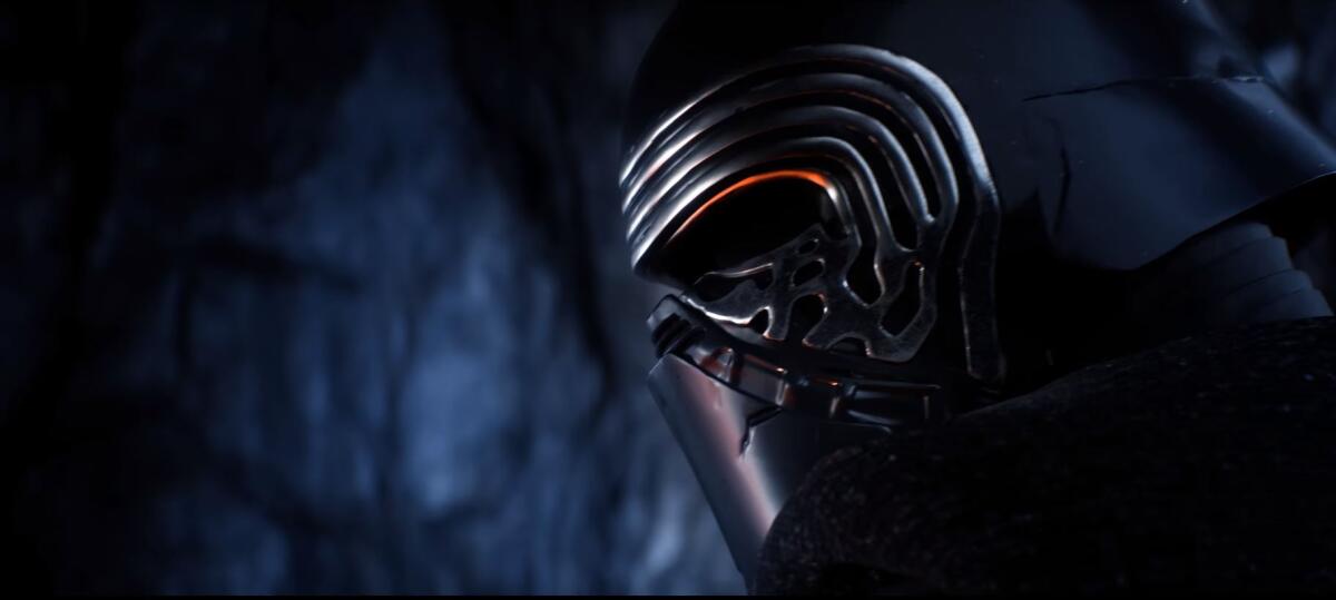 Battlefront 2: DLC gratuiti di The Last Jedi anche singleplayer - Il minaccioso kylo Ren nel trailer di Battlefront II