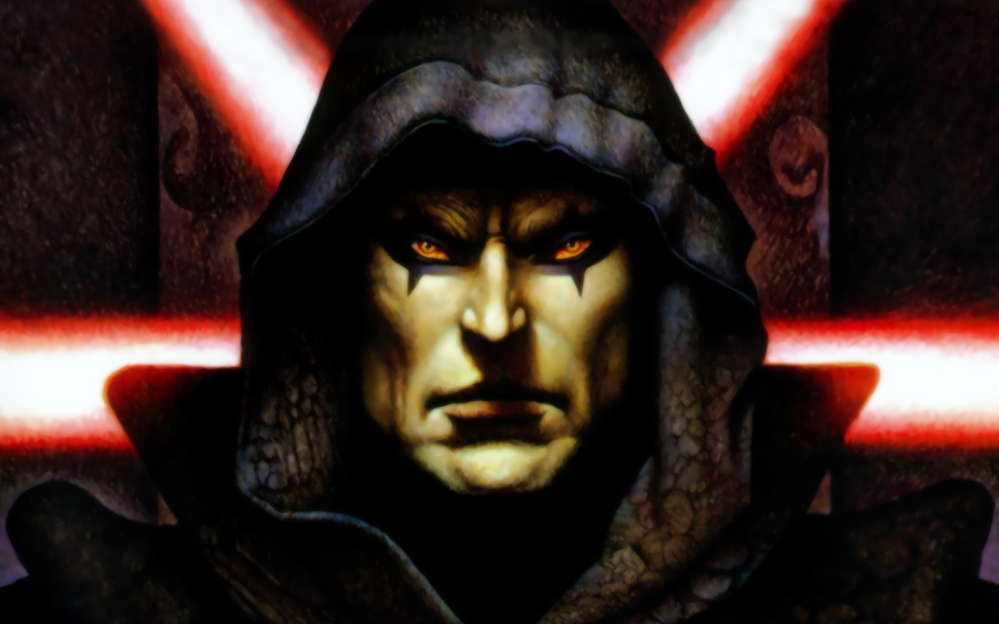 Darth Bane sulla copertina del romanzo Legends "Il sentiero della distruzione".