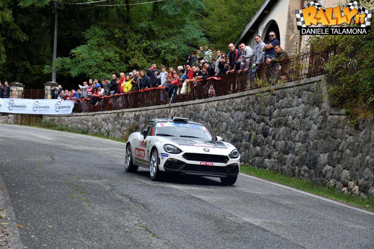 Anche Andrea Nucita su Abarth 124 RGT al Rally Monte-Carlo - 