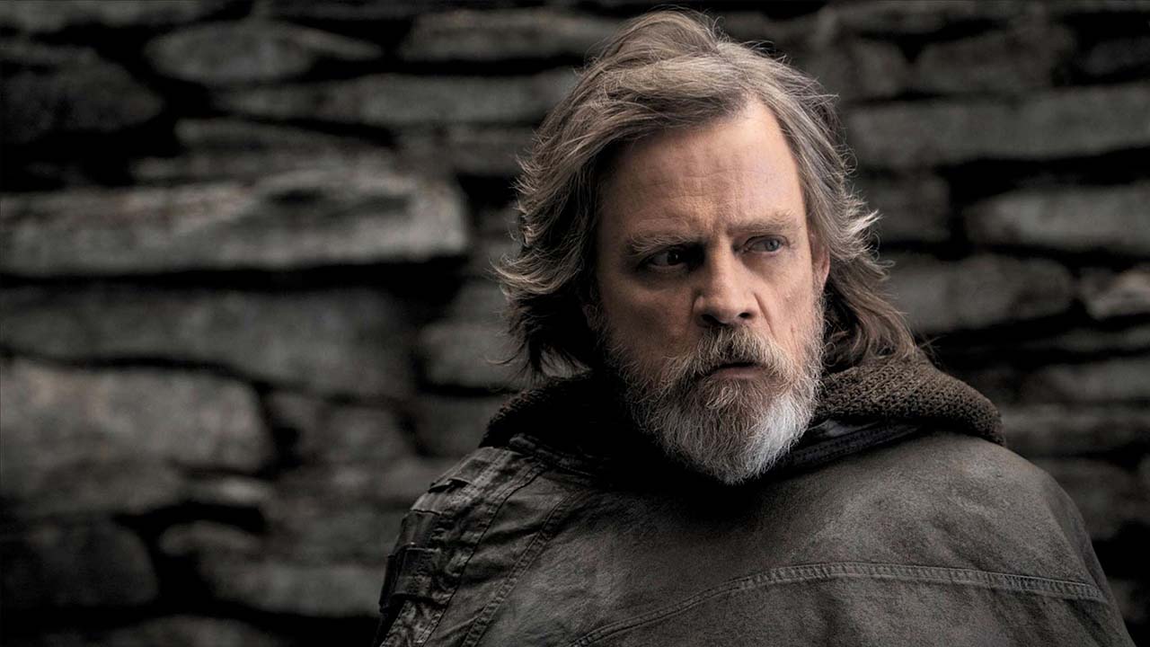 Luke Skywalker in The Last Jedi, da Empire Magazine