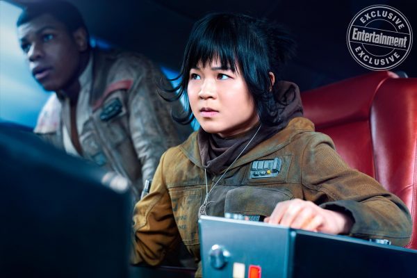 Rose Tico con Finn.Da: Entertainment Weekly