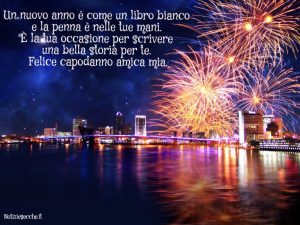Buon anno amico auguri Capodanno