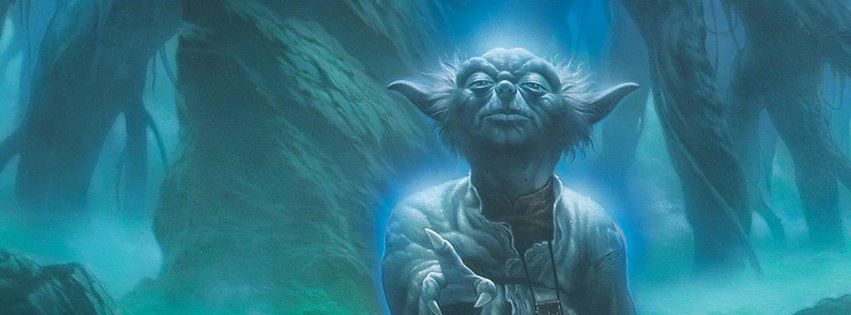 Una bellissima fan art di Yoda in versione spirito di Forza.Fonte: comic vine