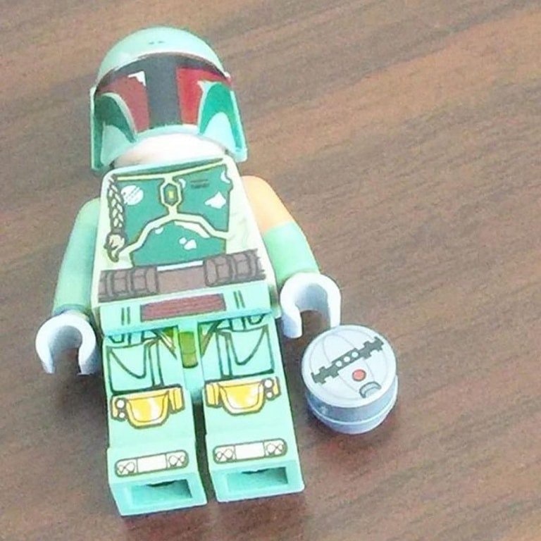 L'immagine del Lego Boba Fett da reddit