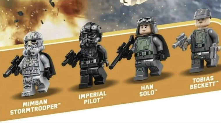 Uno dei set LEGO dedicati allo spin-off.Da: superbromovies