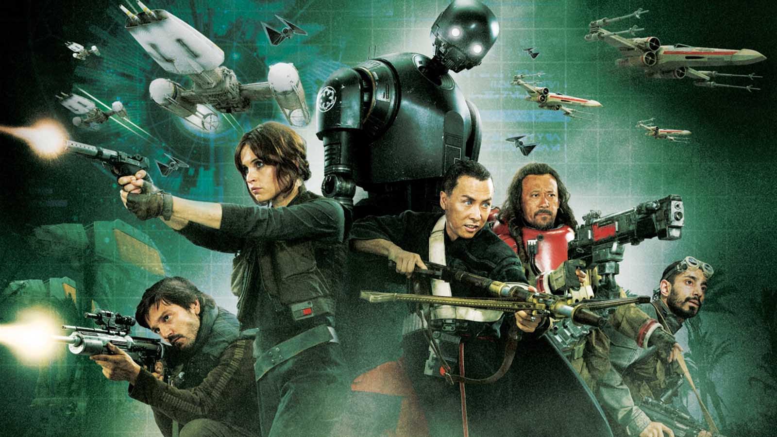 Artwork con i protagonisti di Rogue One dal profilo Deviantart di Spirit--Of-Adventure