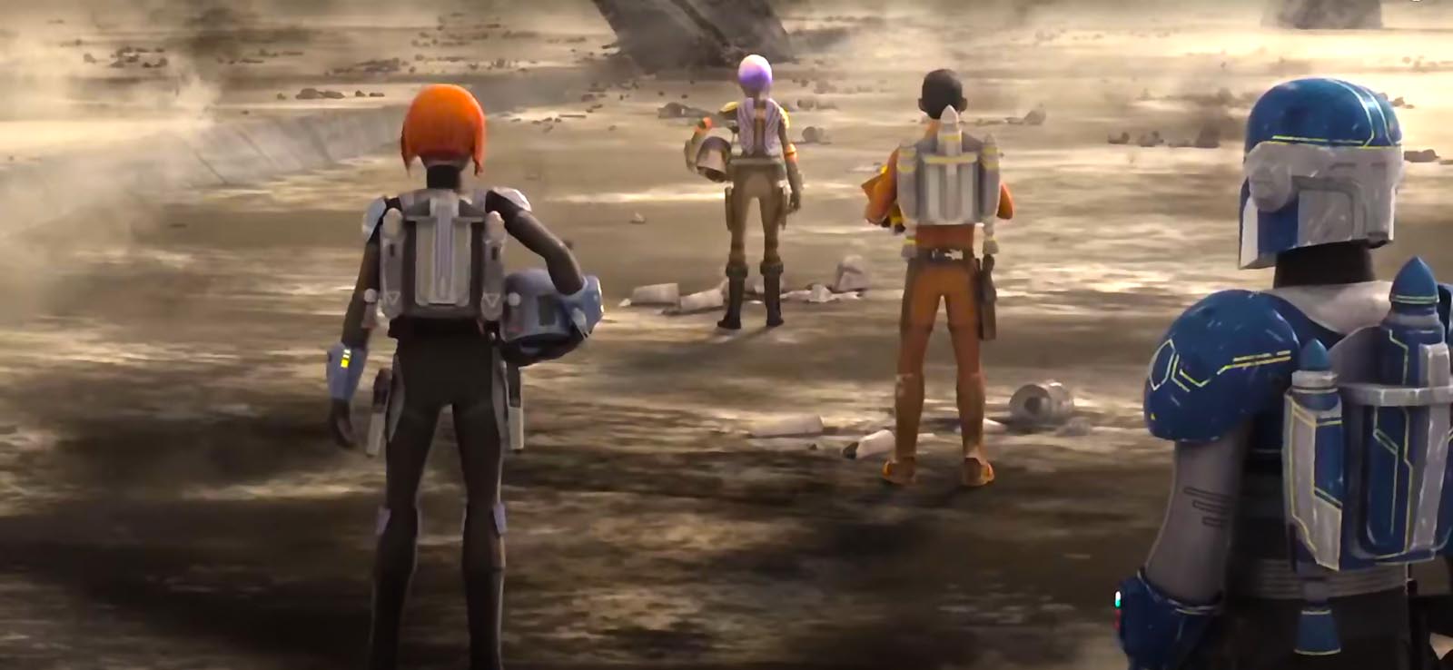 Immagine dai primi episodi della quarta stagione di Rebels