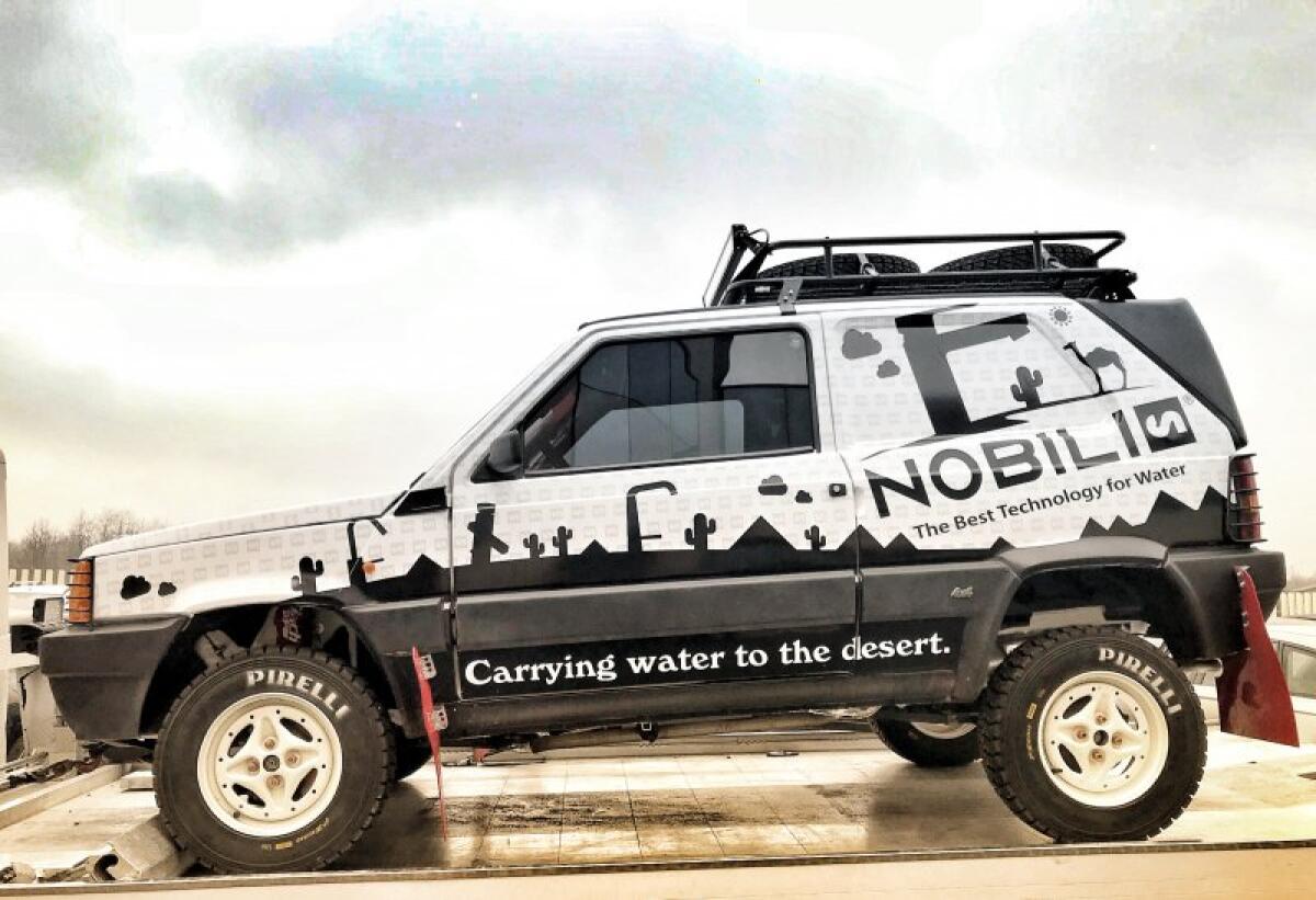 NOBILI IN CORSA PER IL PANDA RAID - 