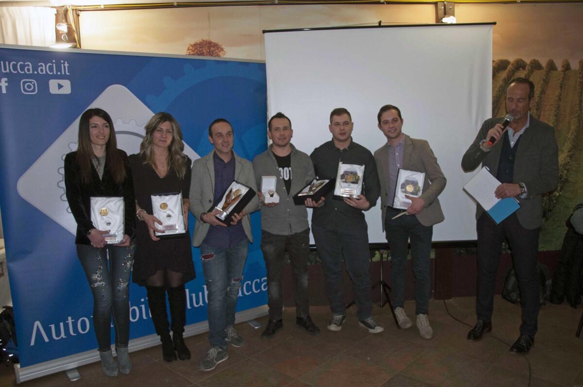 PREMIATI I CAMPIONI DEL “PREMIO RALLY AC LUCCA” - 