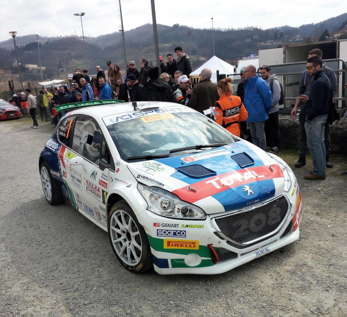 ANDREUCCI - ANDREUSSI (PEUGEOT 208 R5) VINCONO IL 41° RALLY IL CIOCCO - 