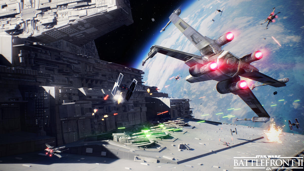 Star Wars: in arrivo un nuovo videogioco open world? - Immagine promozionale di Battlefront II da EA.com