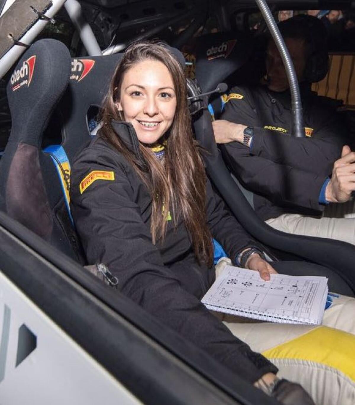 CORINNE FEDERIGHI ALL’AVVIO TRICOLORE DEL RALLY “IL CIOCCO” - 