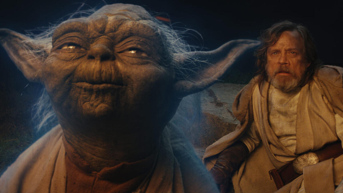 Quali sono le vere potenzialità dei Fantasmi di Forza? - Yoda appare a Luke sotto forma di Fantasma di Forza.
Da: the sw underworld