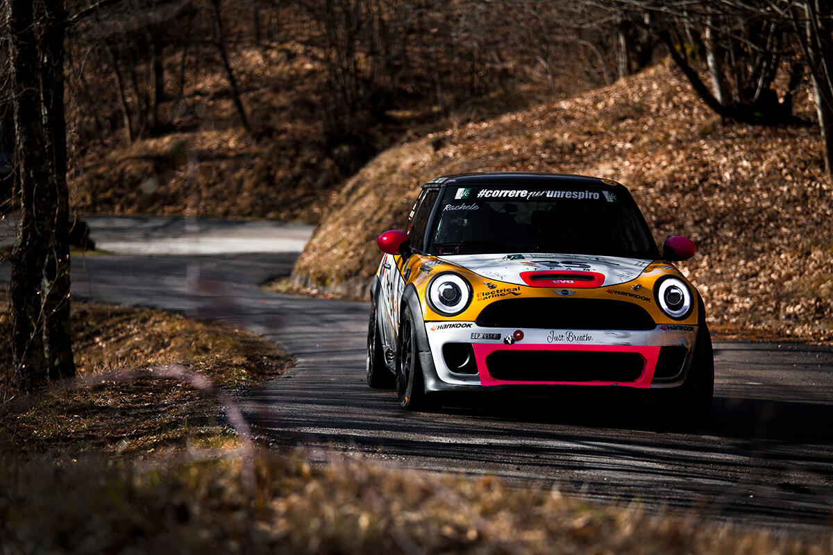 SOMASCHINI NEL CAMPIONATO ITALIANO RALLY CON HANKOOK COMPETITION - 