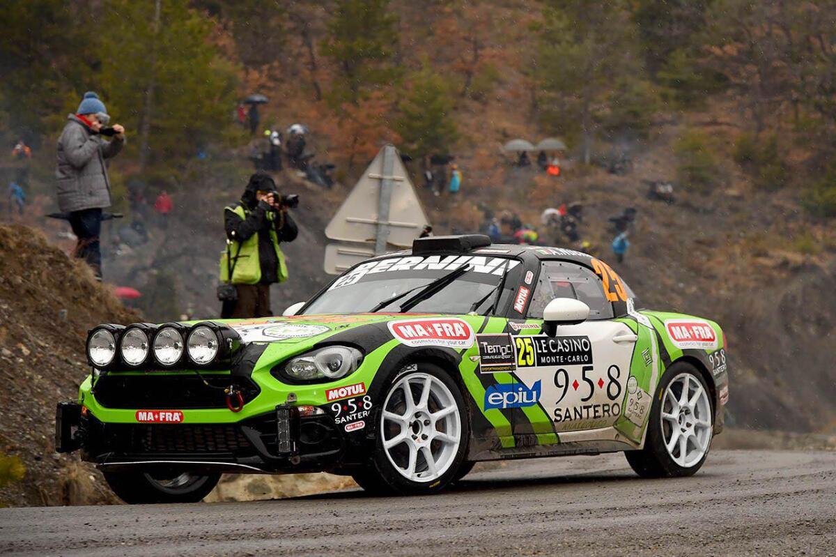 Andrea Nucita annuncia il programma con l'Abarth 124 - 
