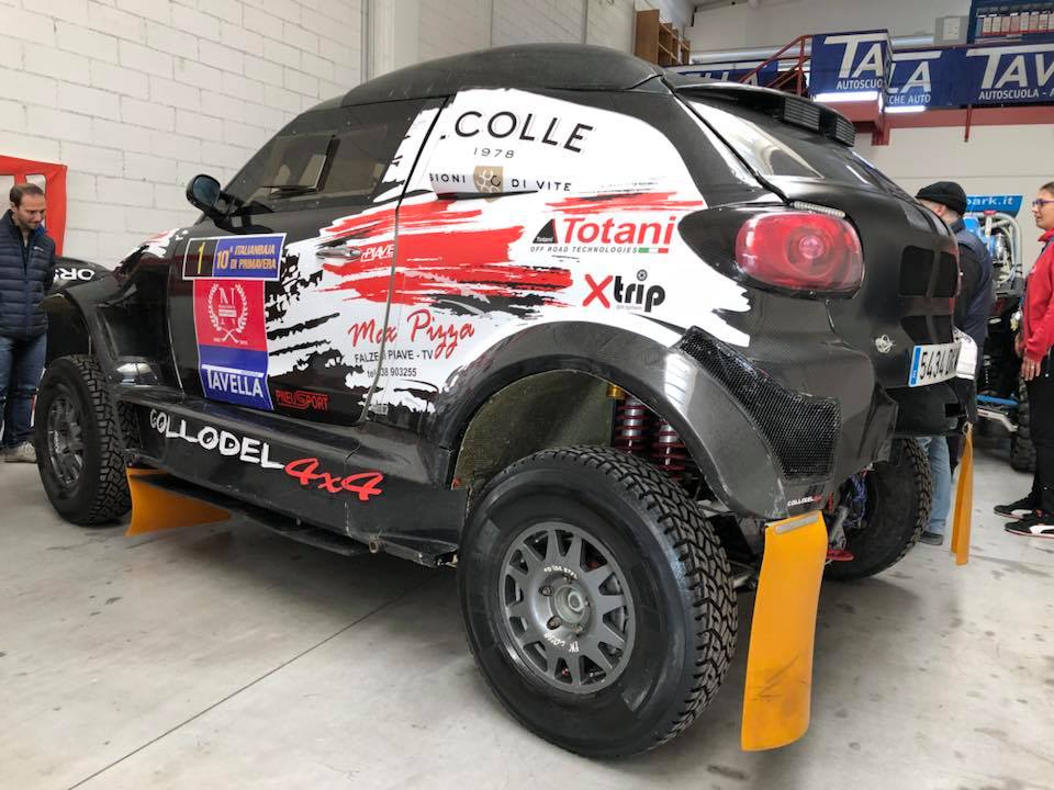 Il Mini T1 di Borsoi-Rossi (Facebook: Rossi eventi 4x4)