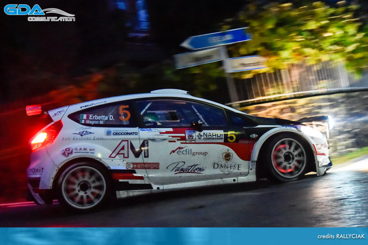 Grifo test per Erbetta in previsione CI WRC - 