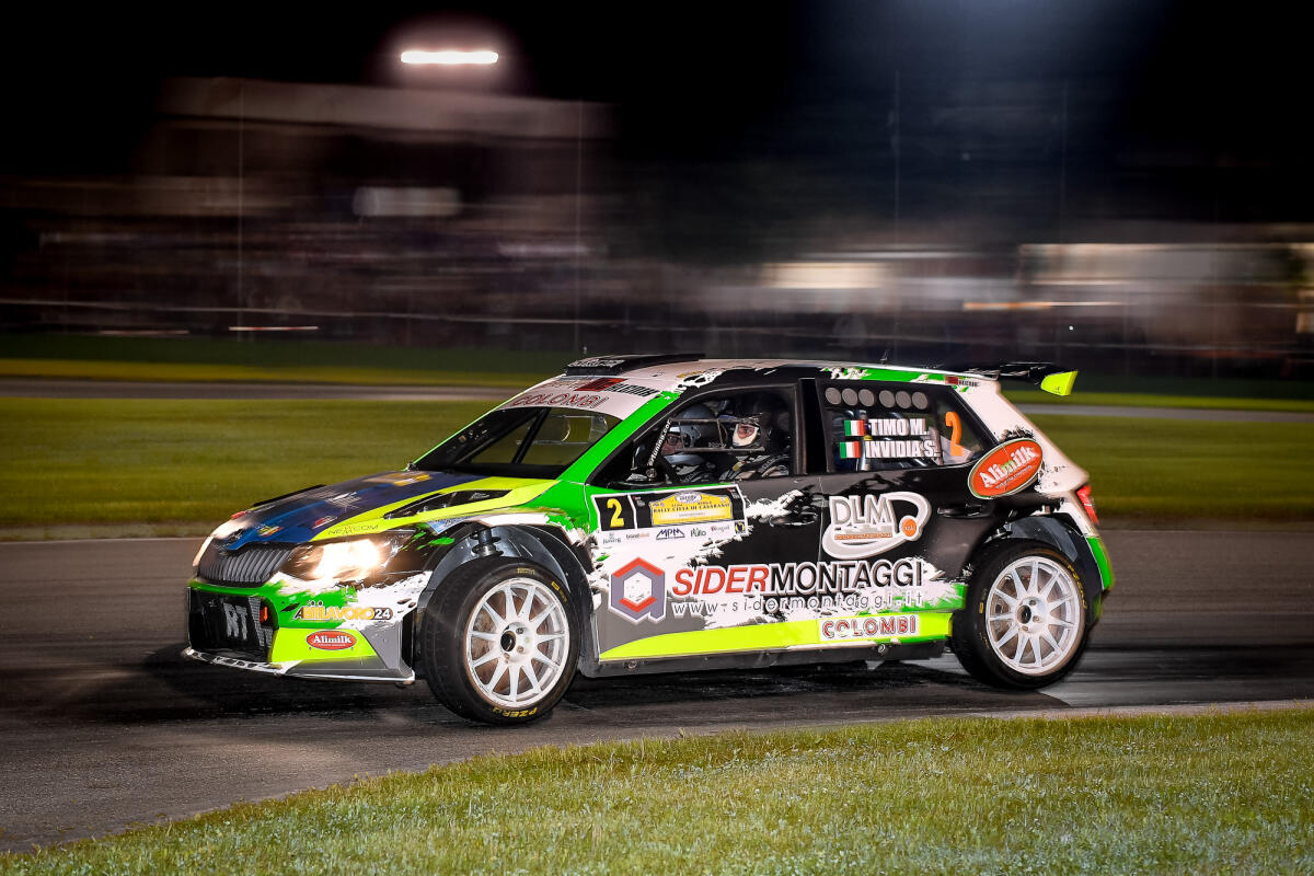 TRITTICO DI SKODA FABIA R5 AL COMANDO DEL 25° RALLY CITTÀ DI CASARANO: IL PRIMO LEADER È MARCO TIMO. - 