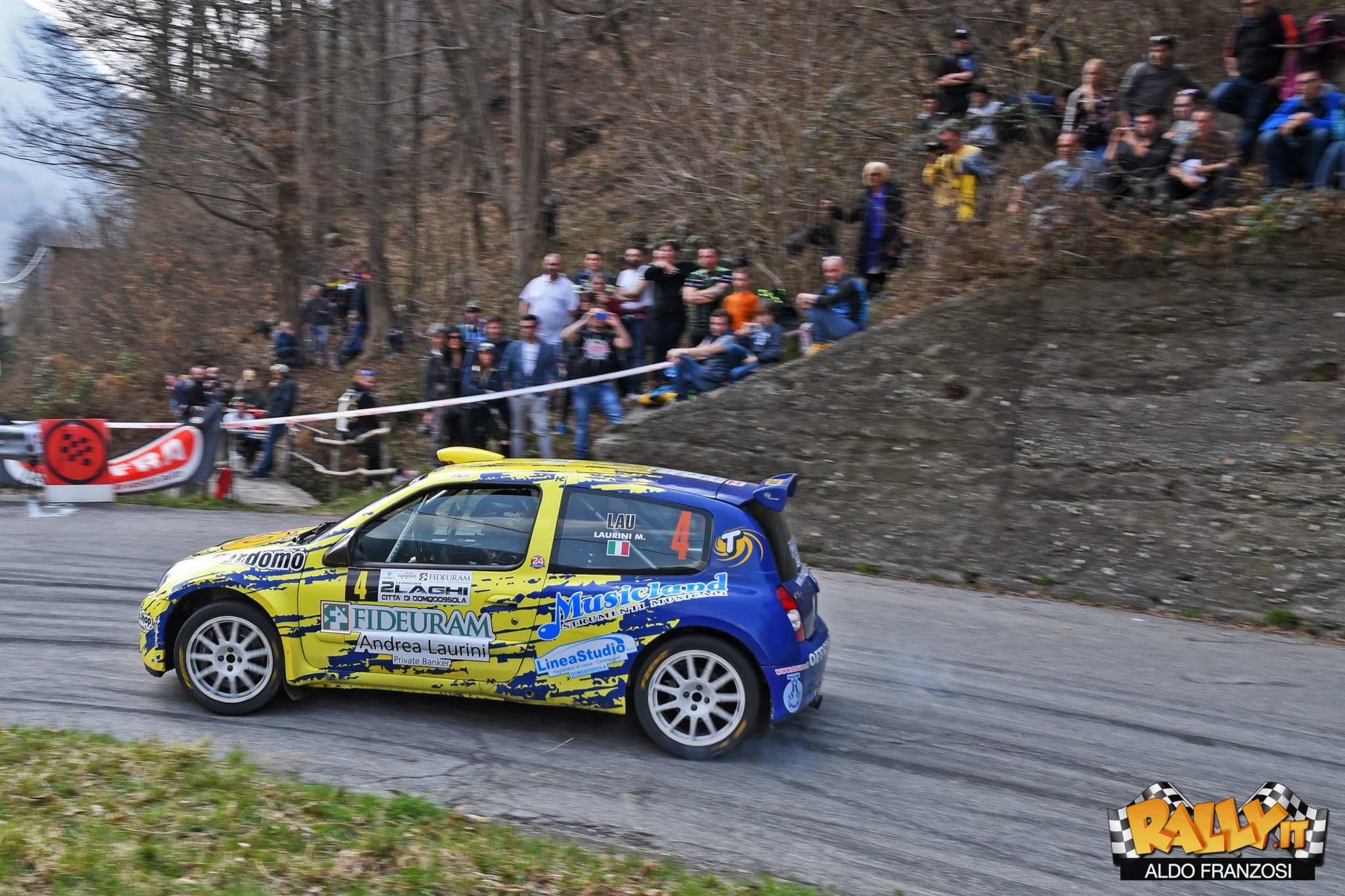 Laurini-Grossi, terzi assoluti su Renault Clio S1600 (Twister Corse)