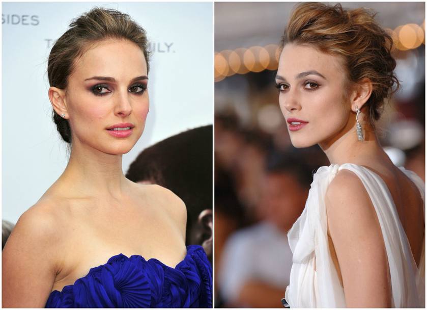 La grande somiglianza tra Natalie Portman e Keira Knightley.Da: from the grapevine