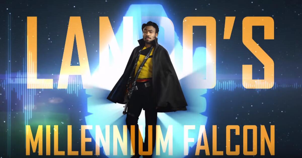 Donald Glover ci porta in tour sul Millennium Falcon - Scena dallo spot tv del tour.
Da: youtube