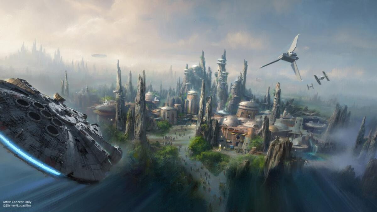 Star Wars Land: rilasciato un trailer sui parchi a tema! - Un concept del parco Star Wars Land.
Fonte: LucasFilm