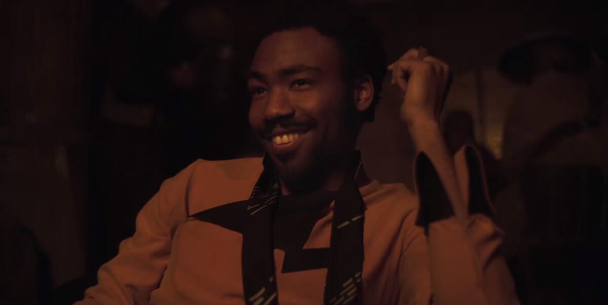 Kasdan dichiara: Lando Calrissian è pansessuale - Donald Glover nei panni di Lando Calrissian