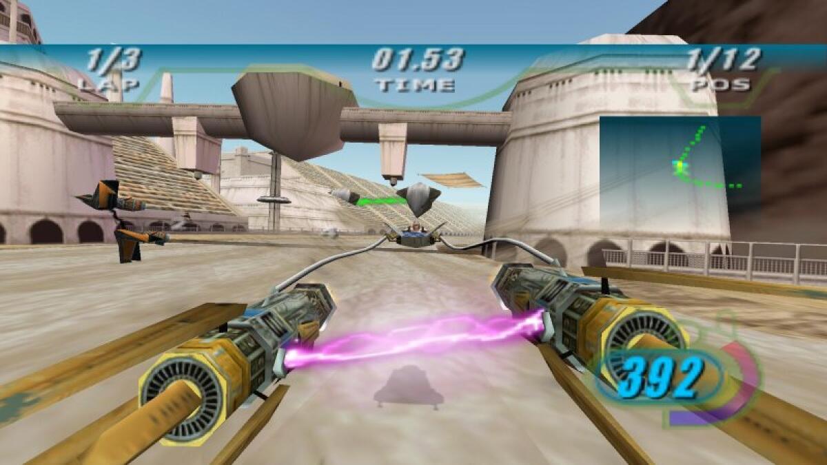 Star Wars Episode I Racer torna in vendita! - Uno screen in game di Star Wars Episode I Racer