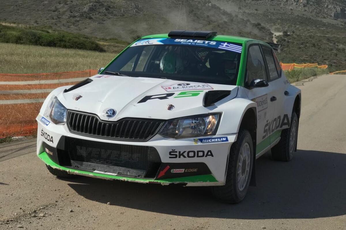 Acropolis Rally - Il giovane Nordgren precede Lukyanuk nella Qualifying Stage - 