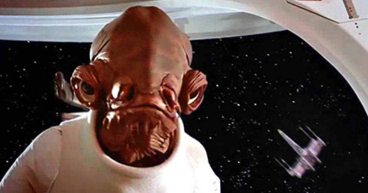 Svelate le ultime parole dell'Ammiraglio Ackbar - L'Ammiraglio Ackbar