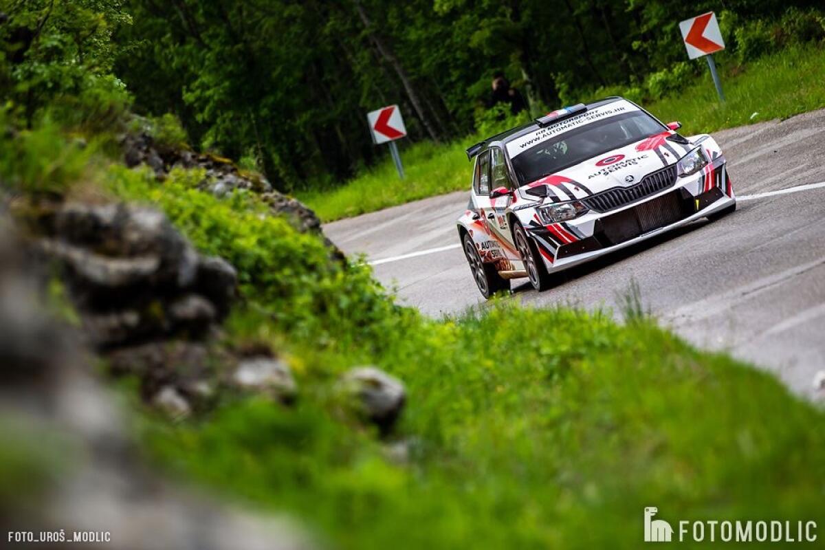 Prodan sfiora la vittoria ad Opatija con la Skoda R5 di RB Motorsport - 