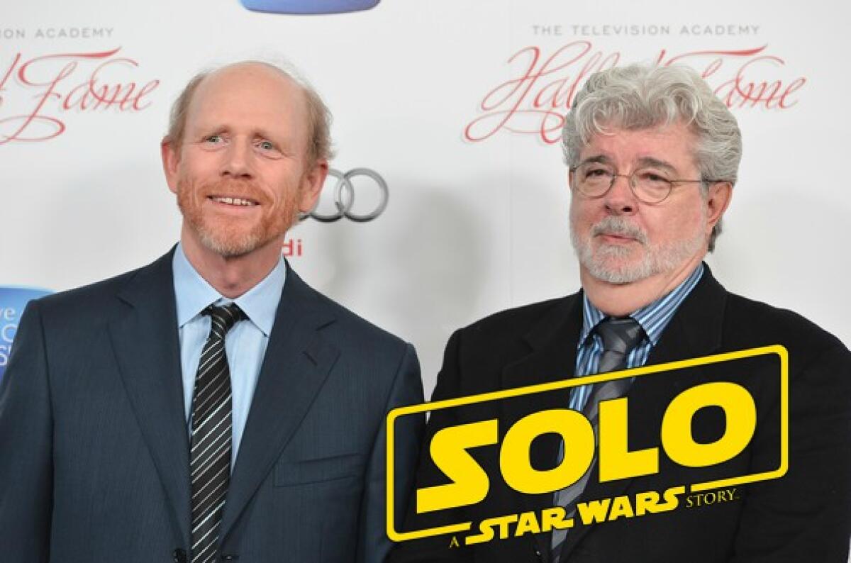 Il contributo di Lucas in Solo e l'abilità di Ron Howard - Ron Howard e George Lucas