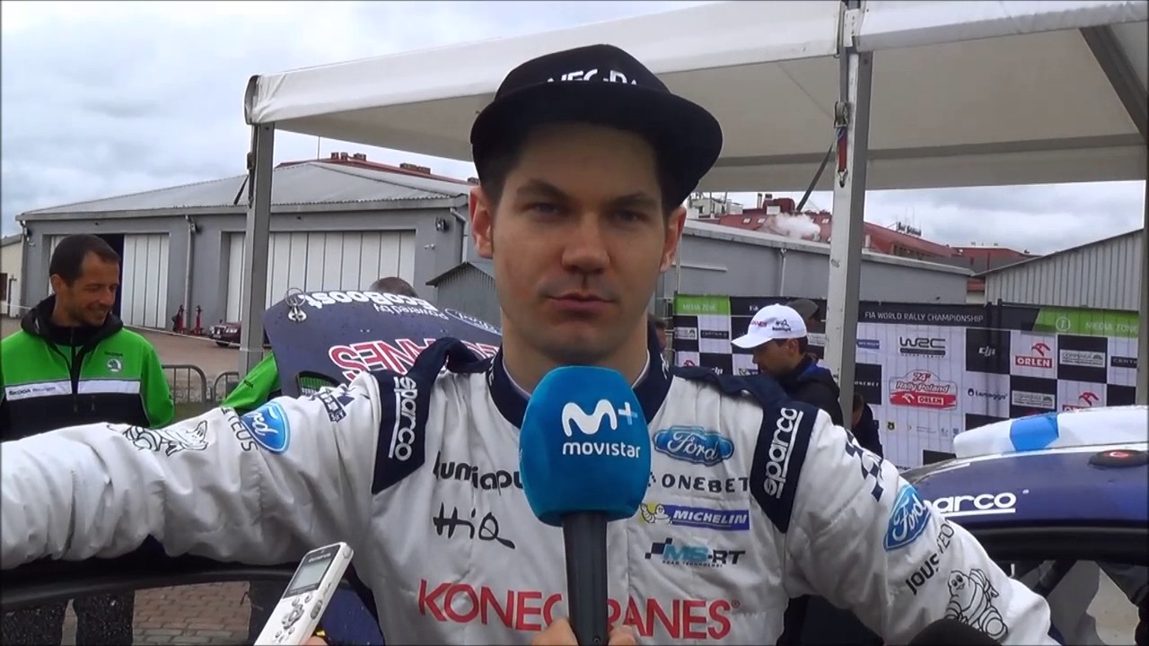La contagiosa allegria di Suninen dopo il primo podio in carriera nel WRC