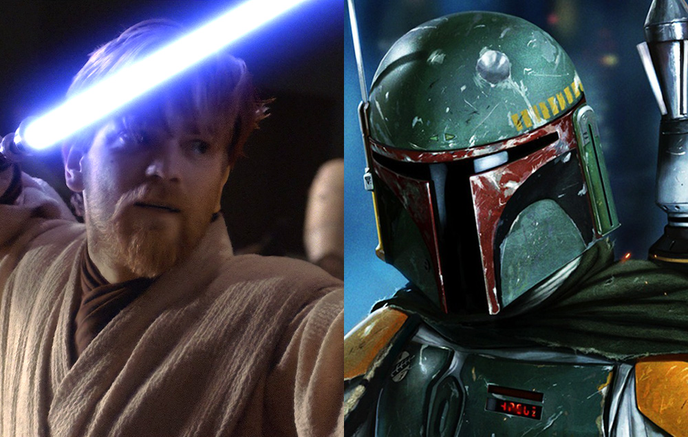 Obi-Wan Kenobi e Boba Fett.Da: nme