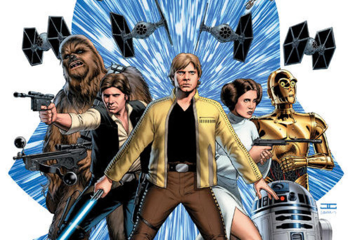 I fumetti di Star Wars gratis con Prime Reading - Copertina del primo volume di Skywalker Colpisce