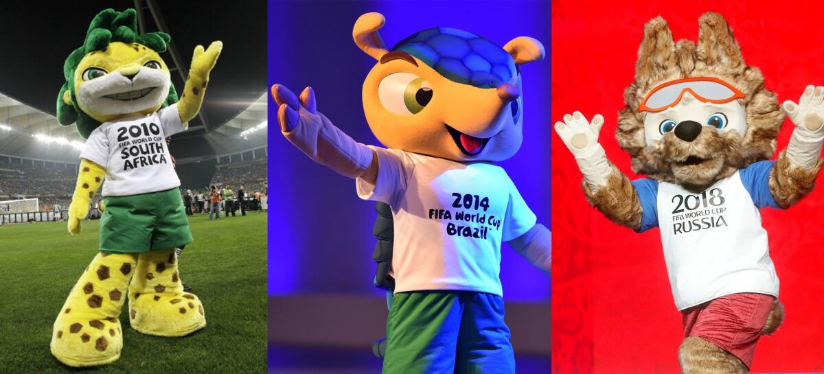 Le peggiori mascotte di sempre - Le peggiori mascotte di sempre, crediti: FIFA