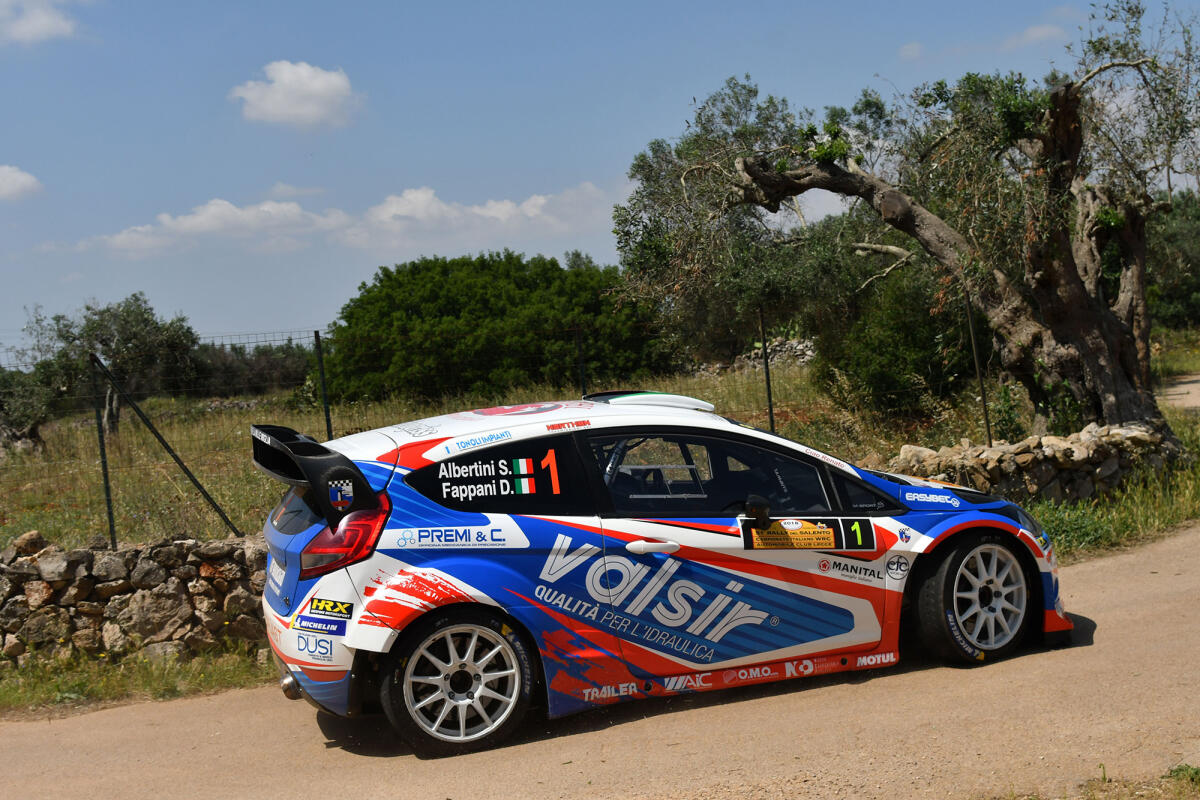 ALBERTINI-FAPPANI VINCONO IL RALLY DEL SALENTO - 