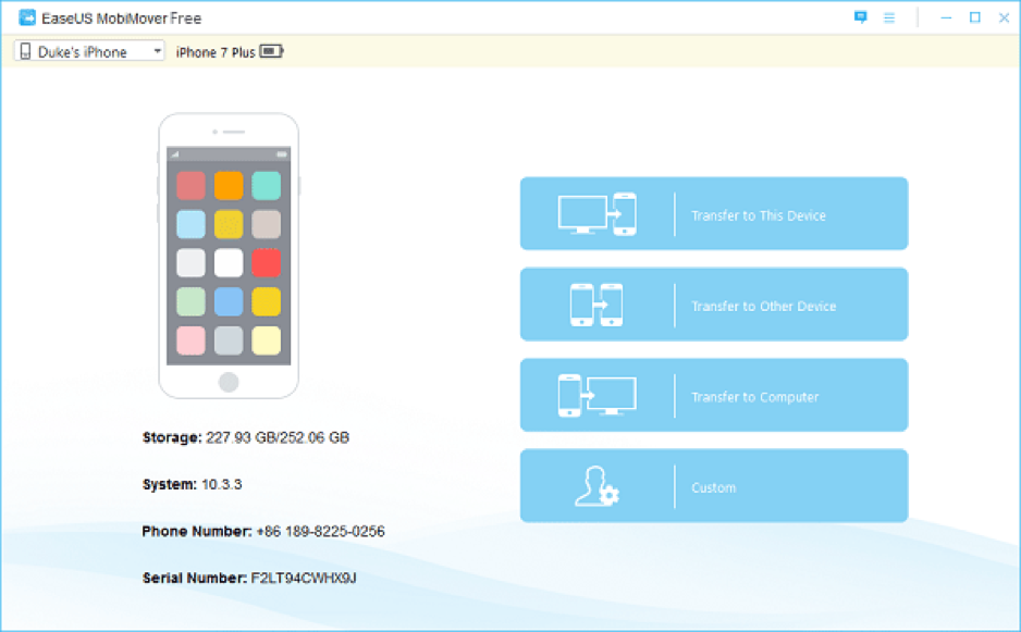 EaseUS MobiMover Free