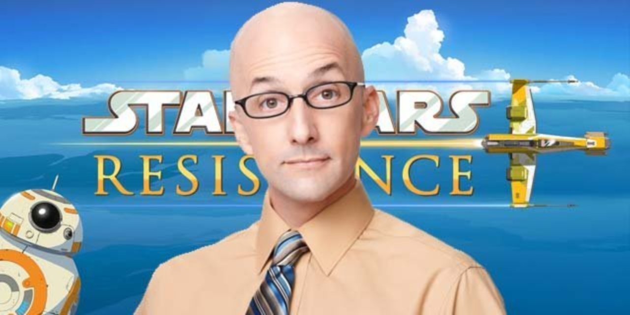 L'attore e produttore Jim Rash.Da: comicbook