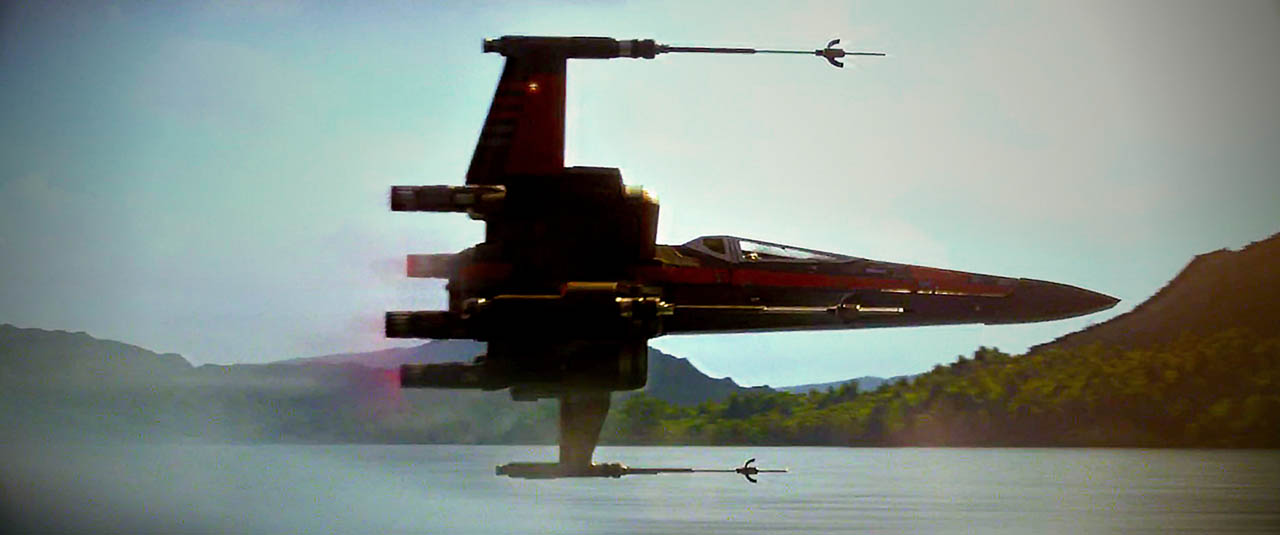 Caccia X-Wing in Star Wars Episodio VII: Il Risveglio della Forza