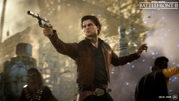 I nuovi aspetti di Lando, Han e Chewbe mentre combattono nella mappa di Kessel. Da EA.com