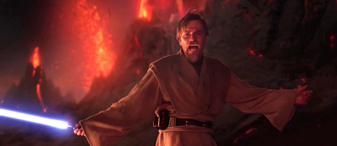 E' finita Anakin, sto più in alto di te.