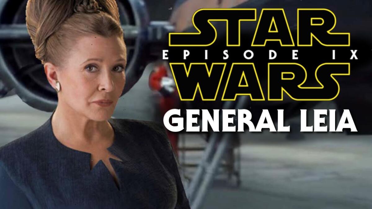 Episodio IX: novità sul cast, ci sarà anche Carrie Fisher - Carrie Fisher interpreta Leia Organa.
Immagine da: That Hashtag Show