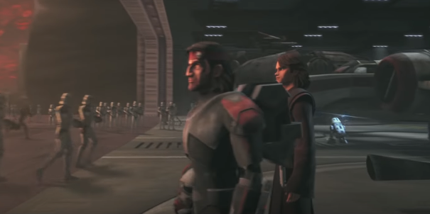 Anakin e il Sergente Hunter nel trailer della settima stagione