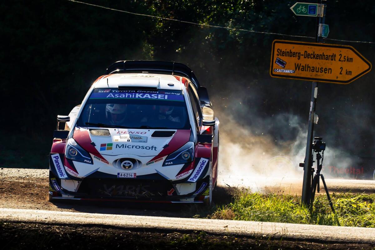WRC - In Germania Tanak leader provvisorio - 