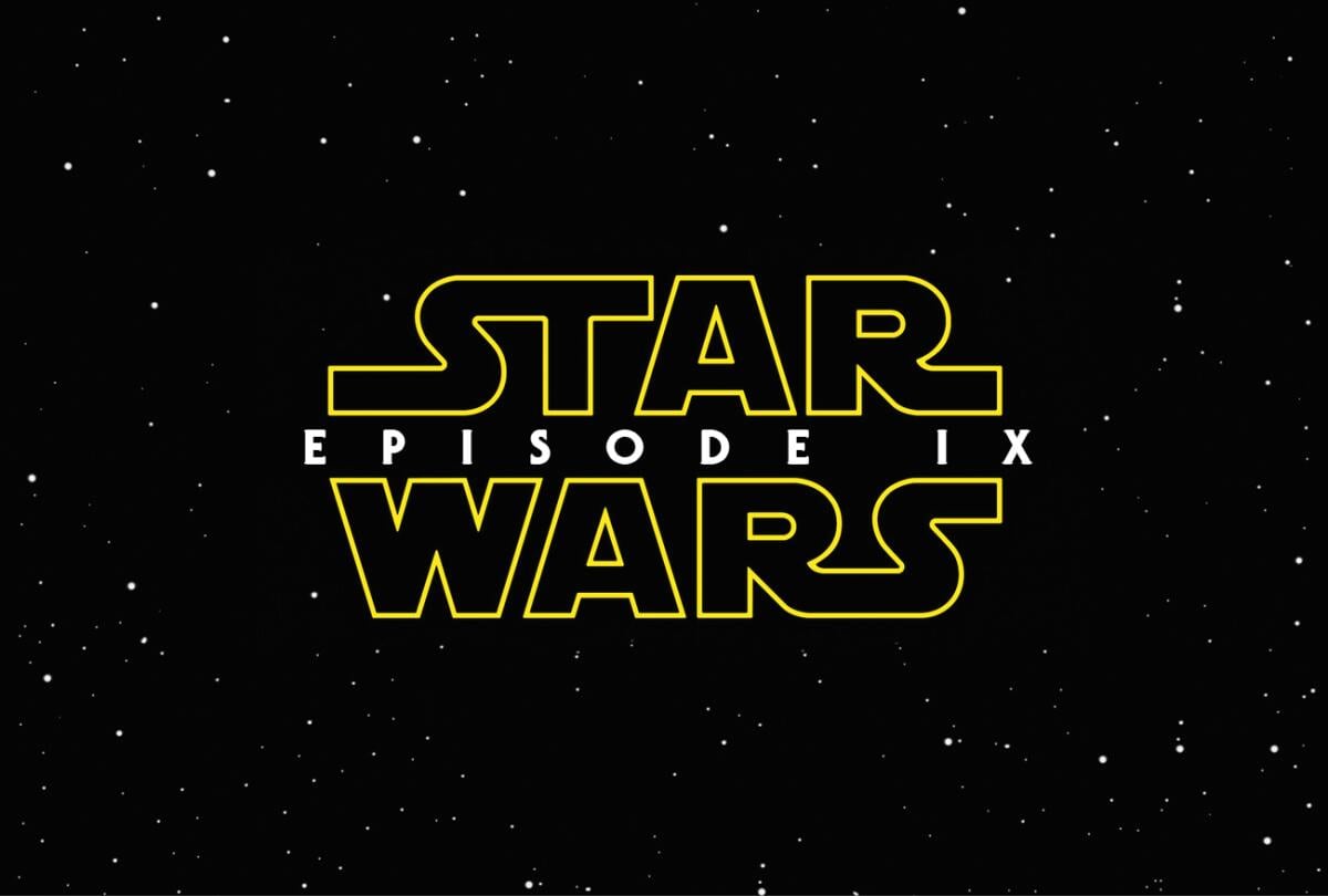 Episodio IX: le foto del Millennium Falcon dal set - Possibile logo di Episodio IX.