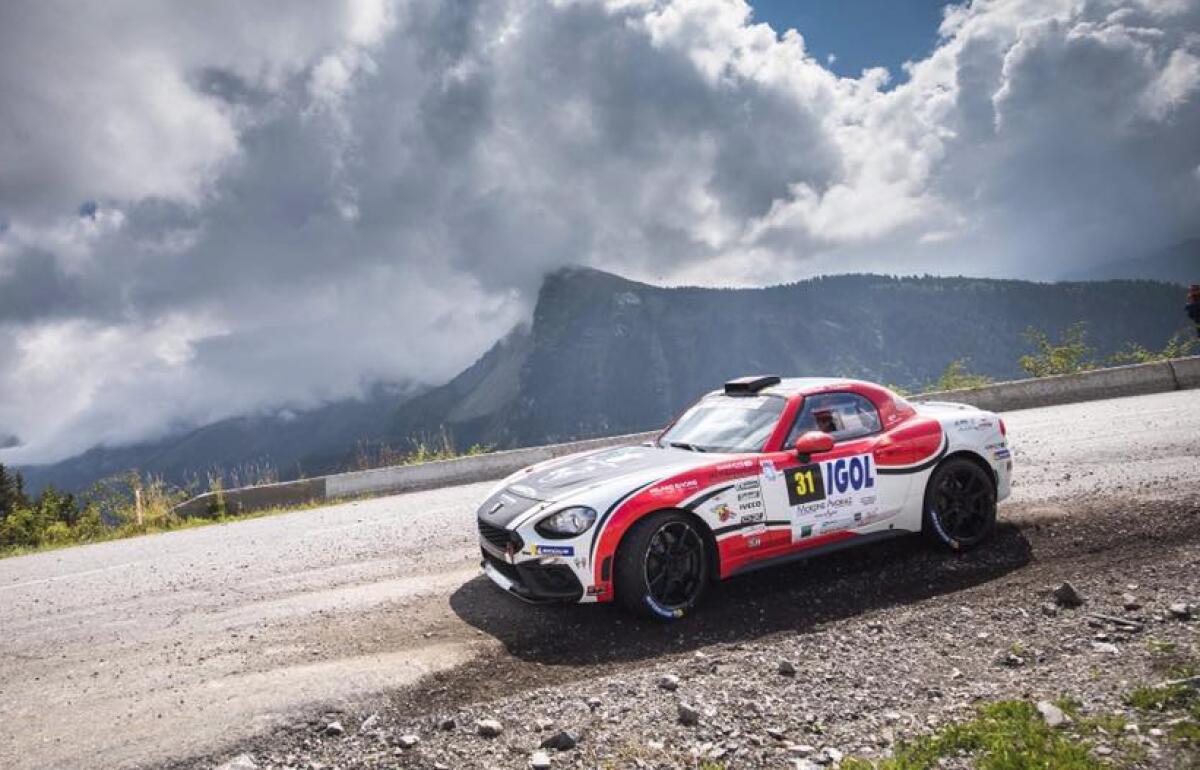Mont-Blanc RGT - Dominio Ciamin su Abarth 124 - 