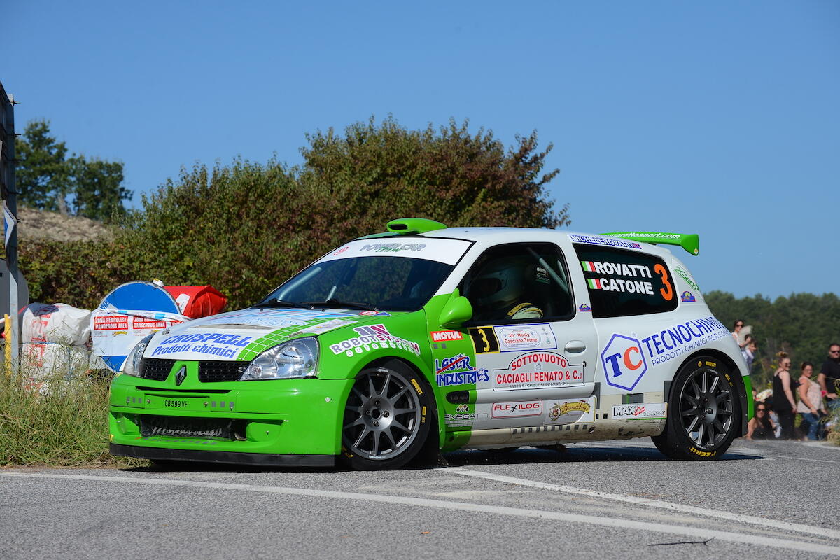 Rovatti-poker al Rally di Casciana Terme - 